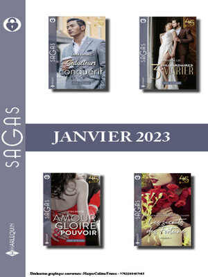 cover image of Pack mensuel Sagas--12 romans (Janvier 2023)